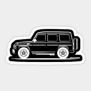 Mercedes-Benz G-Class Mercedes Benz G Class Wht Sticker